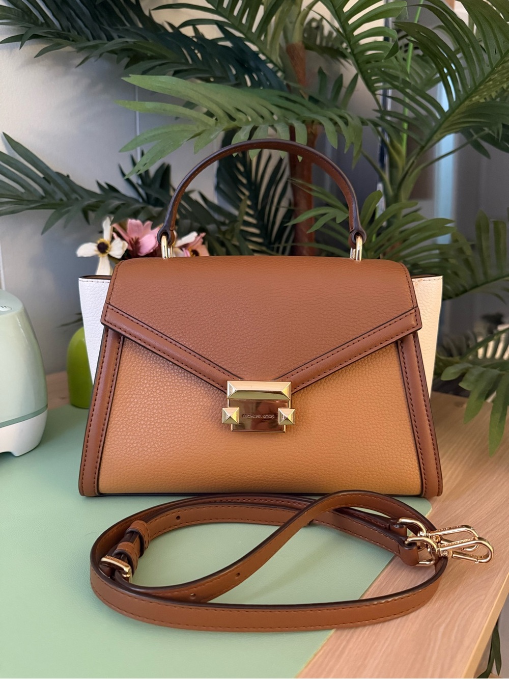Michael Kors Medium Whitney Satchel Bag